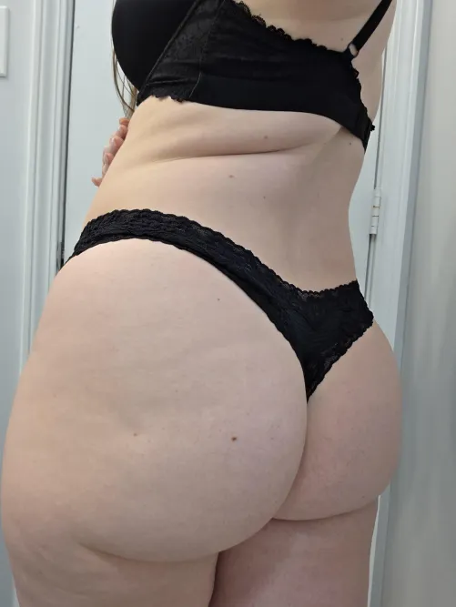 Black and lacey for Matching Monday by Similar-Average4285