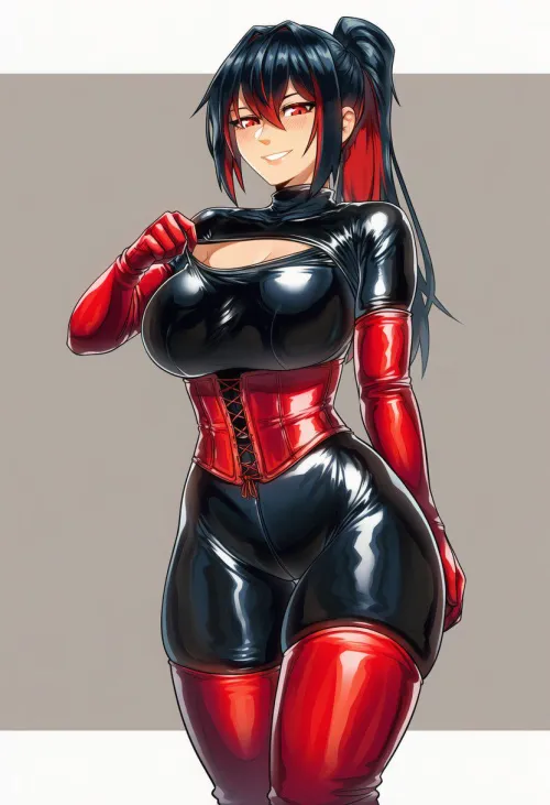 Black and Red by WoolsonDaSheep