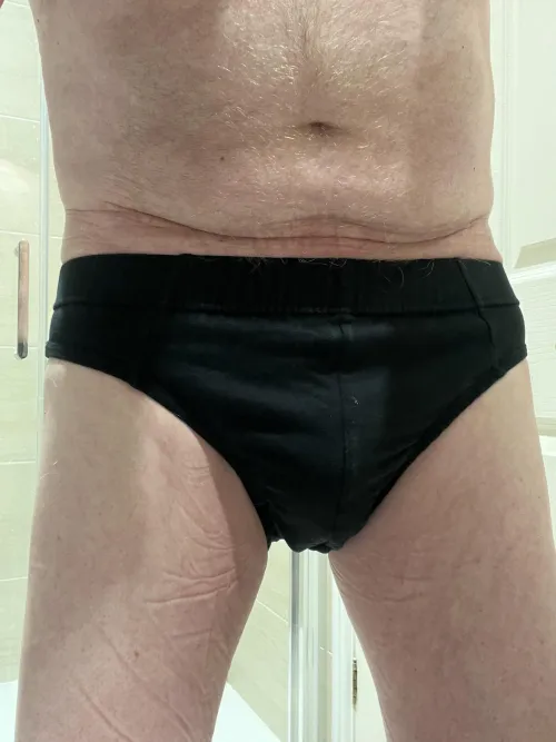Black briefs today by Fresh_Flower_2957
