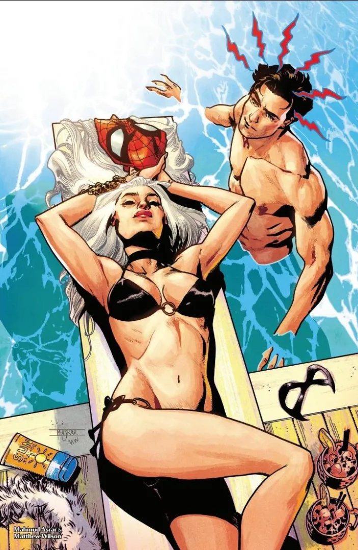 Black Cat in a bikini [Marvel Swimsuit Special: Friends, Foes & Rivals] posted by Spike93