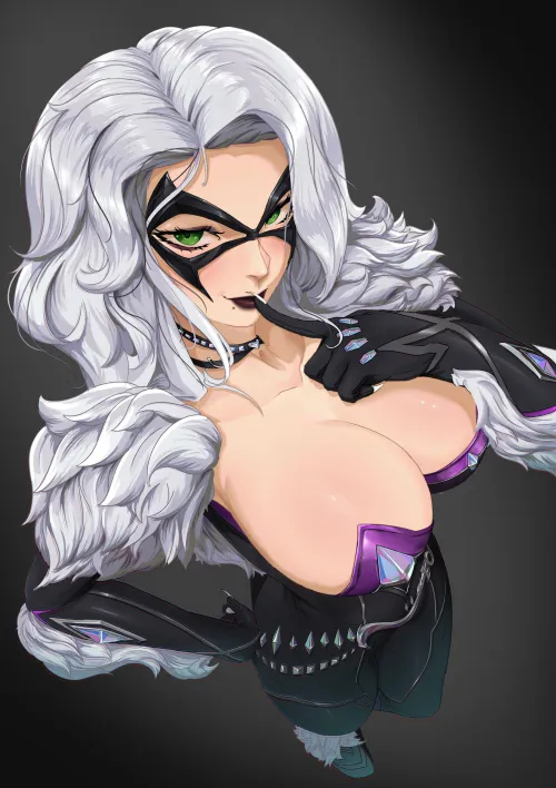 Black cat （@Kaiso_Doodle） by Elegant_Awareness588