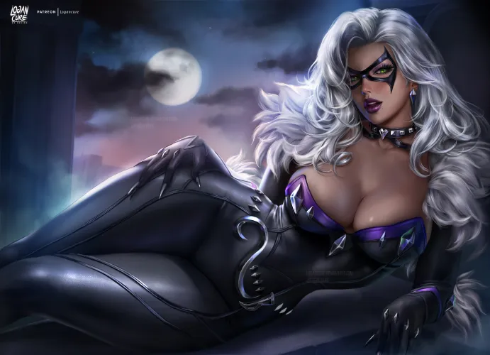 Black Cat (Logan Cure) by Poke-Oji