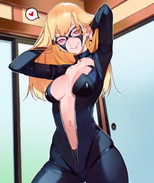 Black cat Marin by Somanycookies1