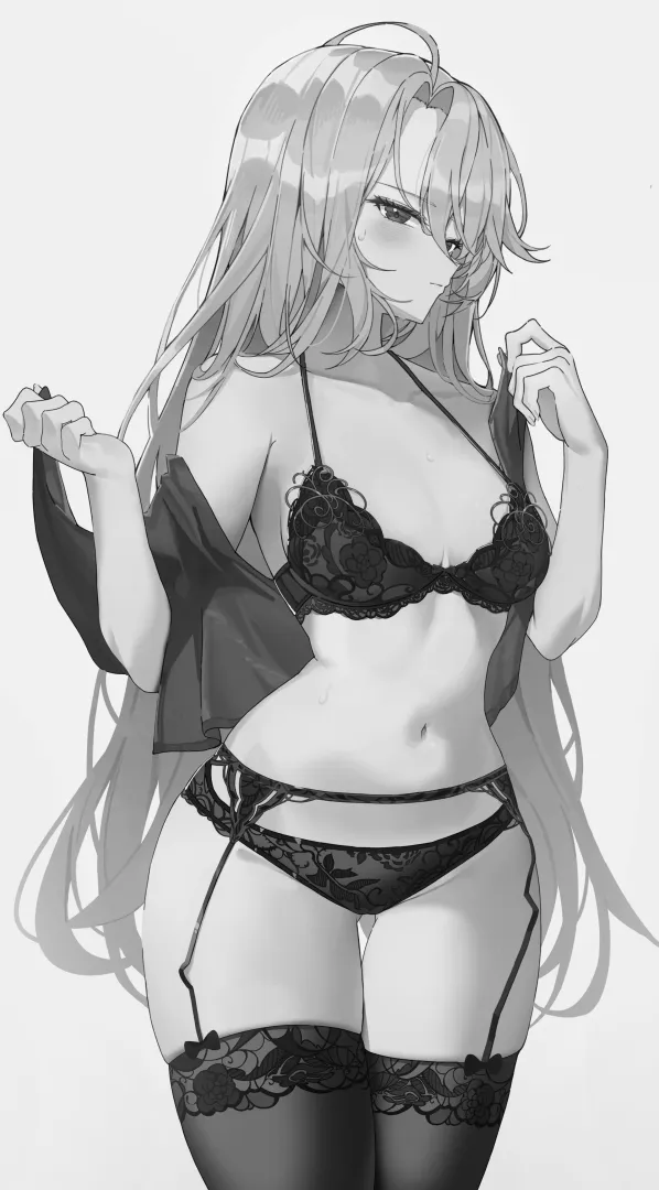 Black Lingerie [Limbus Company] posted by WoolsonDaSheep