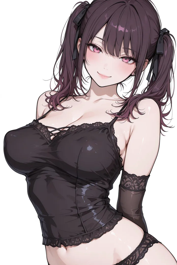 Black Lingerie & Long Gloves posted by WoolsonDaSheep