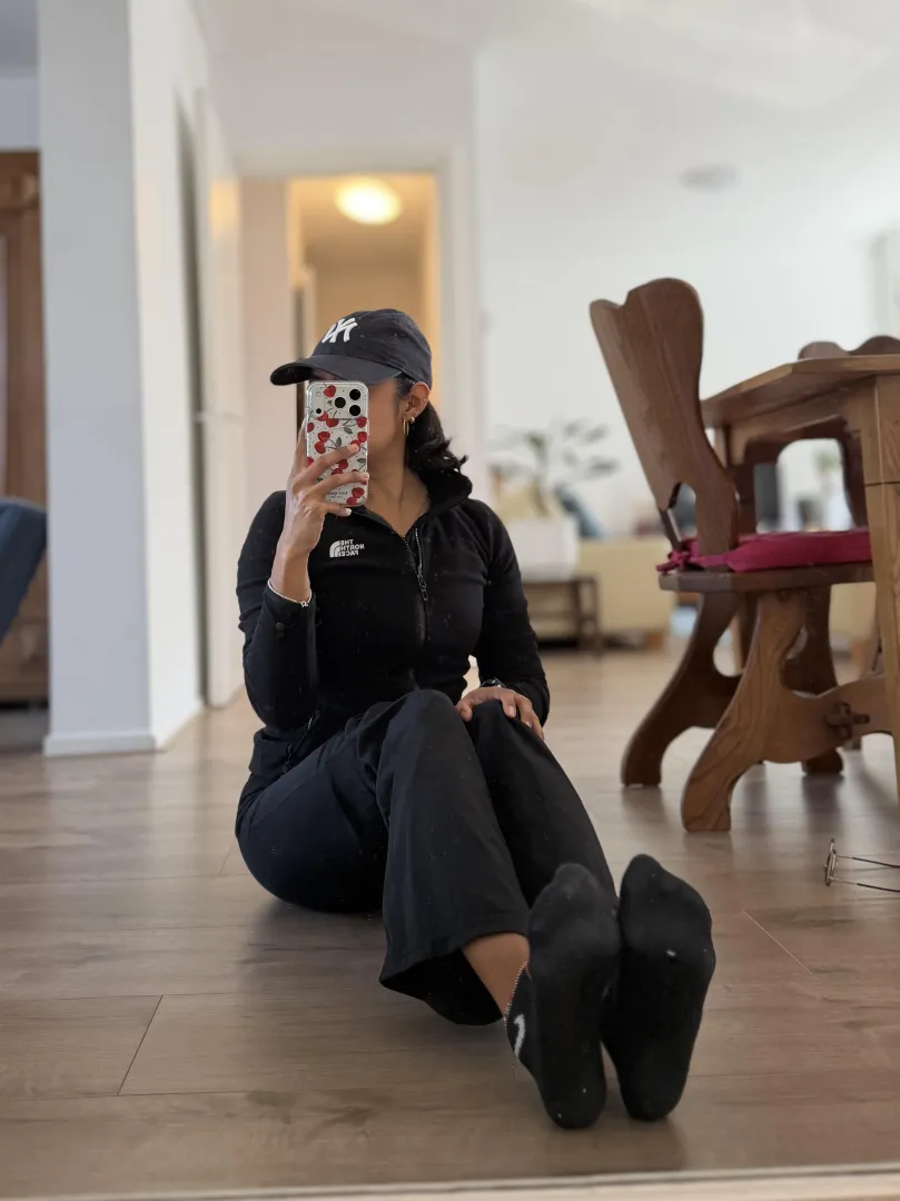 Black outfit, as always posted by isa_stillsinning