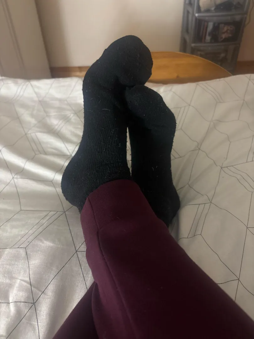 Black socks today  posted by Top_Display_4727