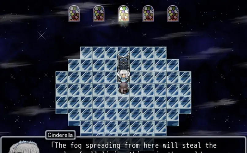 Black Souls I Cinderella window lights by WorldlinessUnusual55