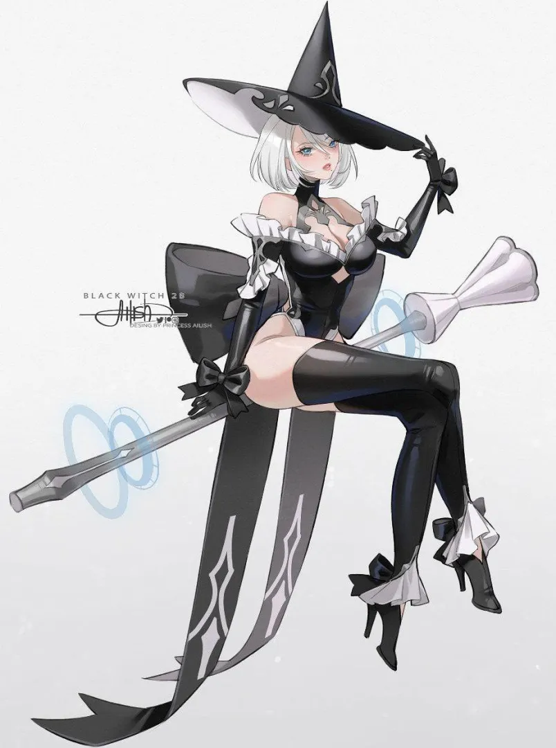 Black Witch 2B posted by Knight_Prime_4597
