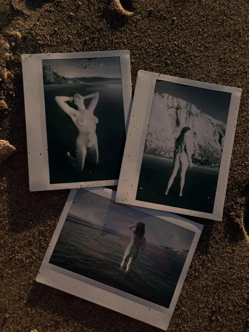 Blacks beach on expired BW Fuji by thumbtacksphoto