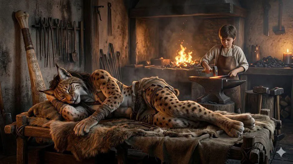 Blacksmith apprentice posted by RZ_1911