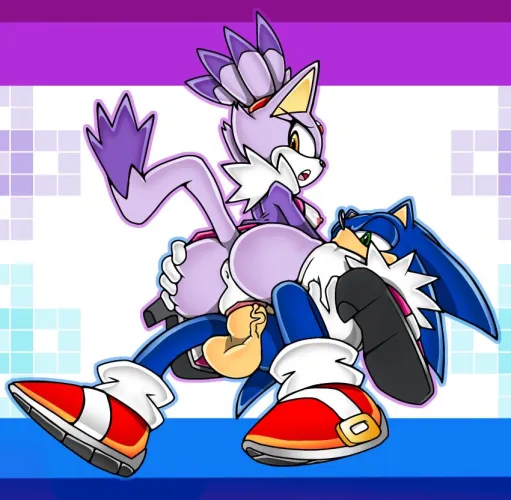 blaze the cat gets fucked by sonic by Pepper_887