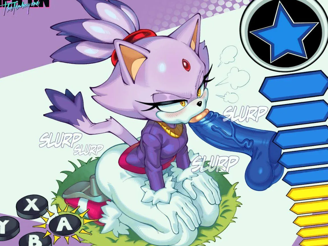 Blaze the Cat (neh on) [Sonic the Hedgehog] posted by yvettebloomerx