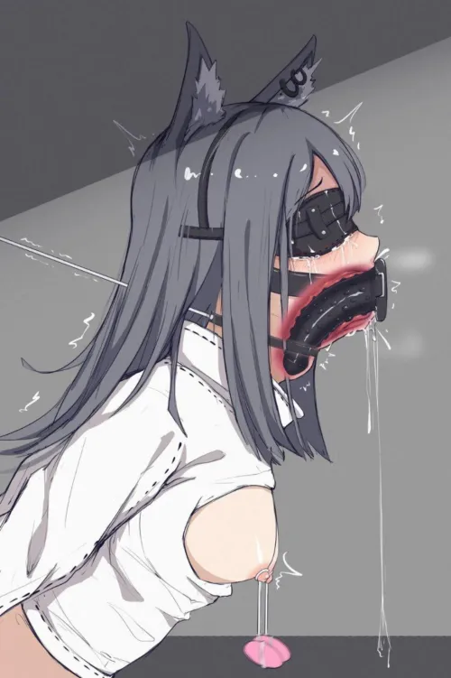 Blindfold and gagged by Eevee_fangirl