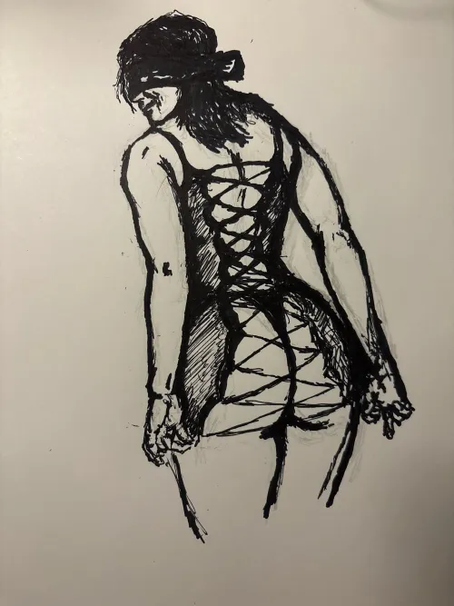 Blindfold or gift bow? by Thick_Possession_72