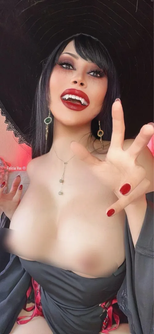 Blood Witch OC cosplay by Felicia Vox by FeliciaVox