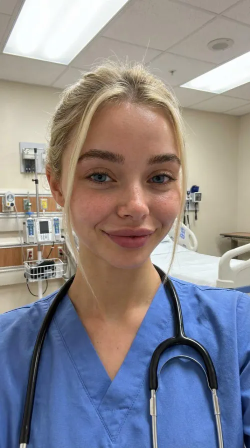 Blue scrubs:) by FizzyFae-