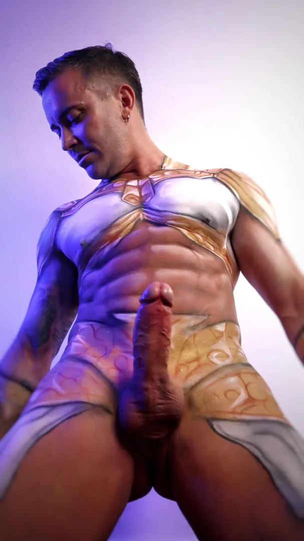 Body paint and dick (Age: 32) posted by PicAsssHole