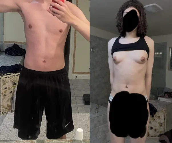 Body timeline 22 months hrt by mommylonglegs111