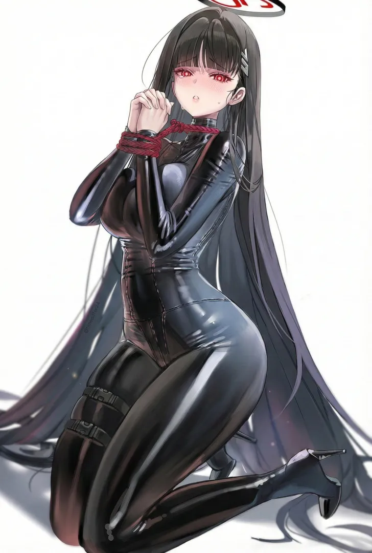 Bondage Rio [Blue Archive] posted by WoolsonDaSheep