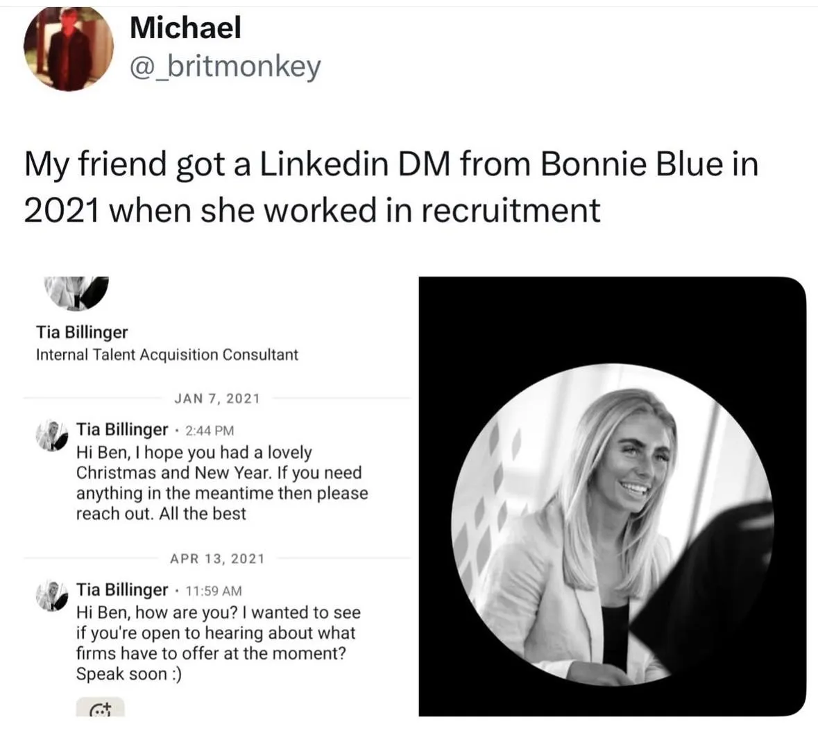 Bonnie Blue posted by Evening-Drive-9129