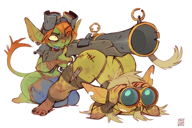 Boomstick and Spotter (ForestTheRotten) by Cris_Cayton