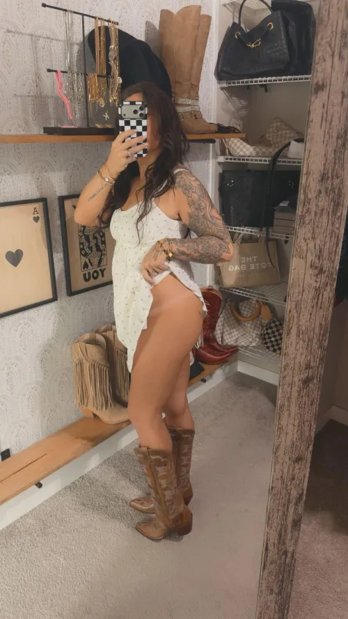 Boots on... Panties off  by Important_Bat_9868