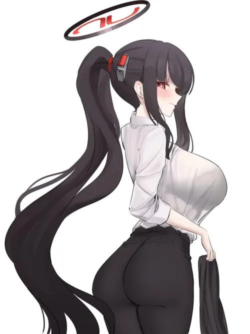 Bootyful Rio in Pants [Blue Archive] by sd6636