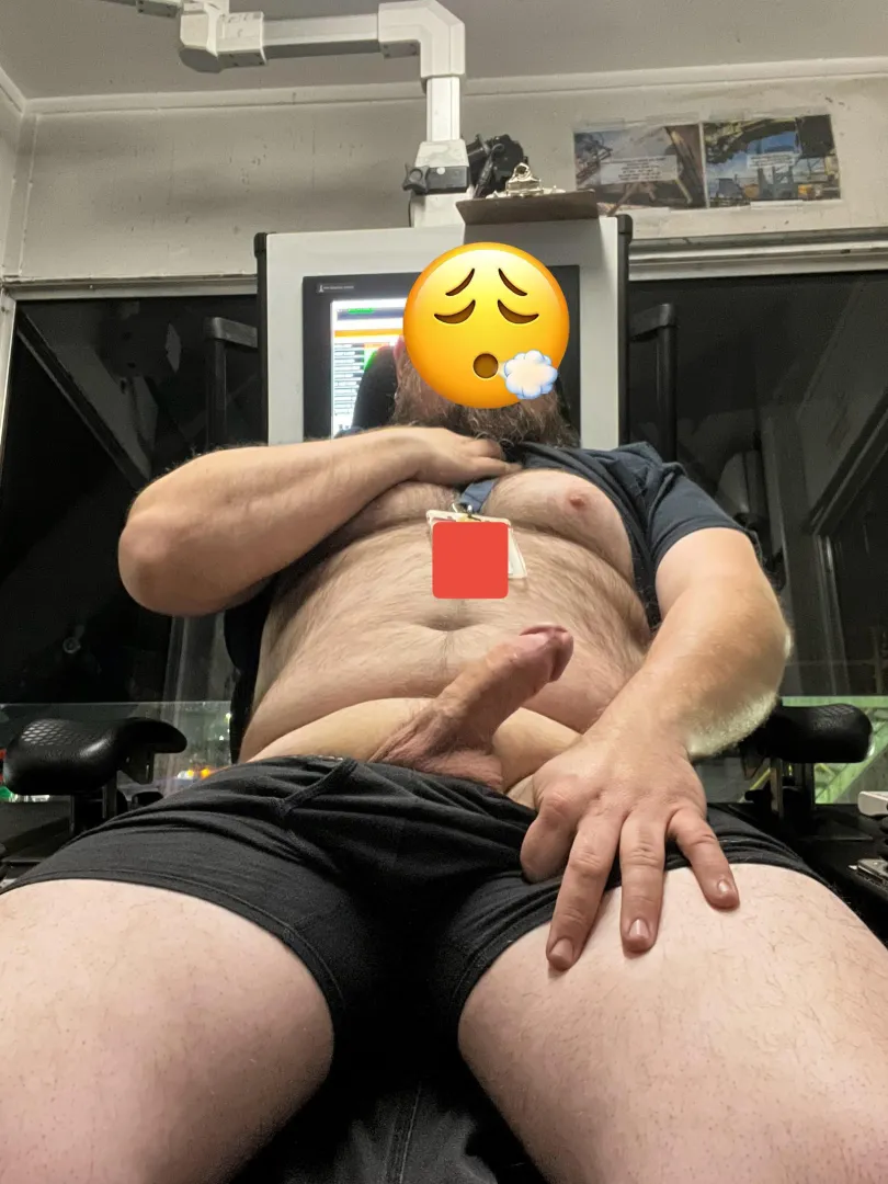 Bored at work posted by hippiethepolarbear