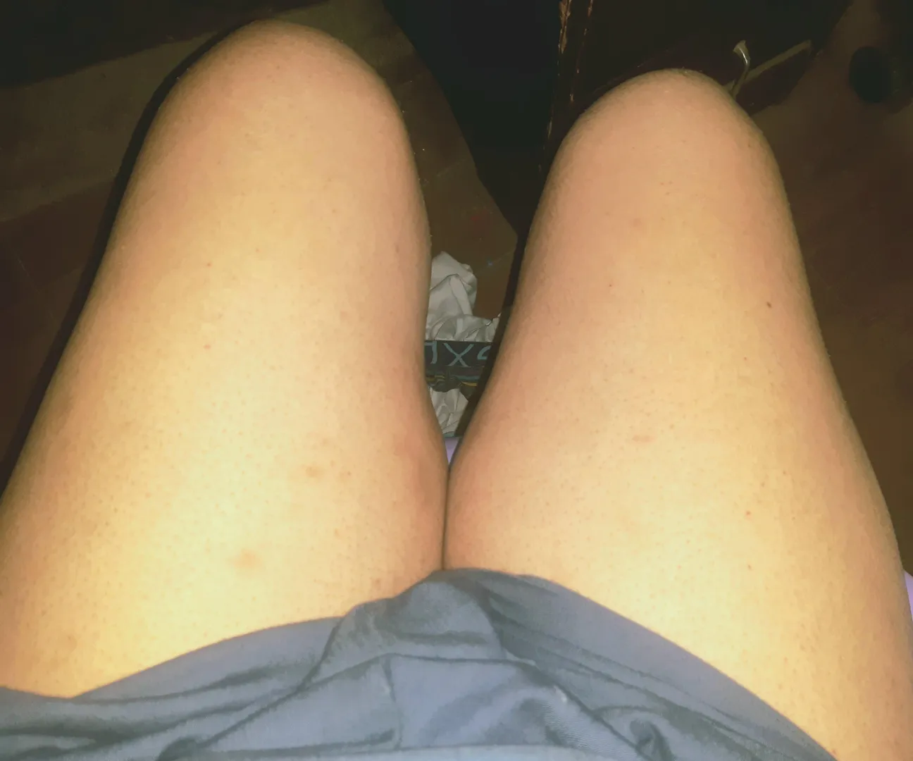 Bottom: Thick thighs save lives lol posted by Difficult-Shirt8653