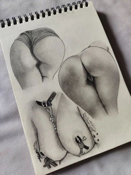 Bound in Graphite, Model u/Informal-Goose88, by Me. by pewds9114