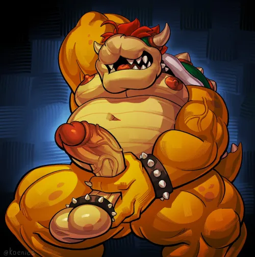 Bowser has huge balls (Artist @koenics) by Sonic_the_hedgedog