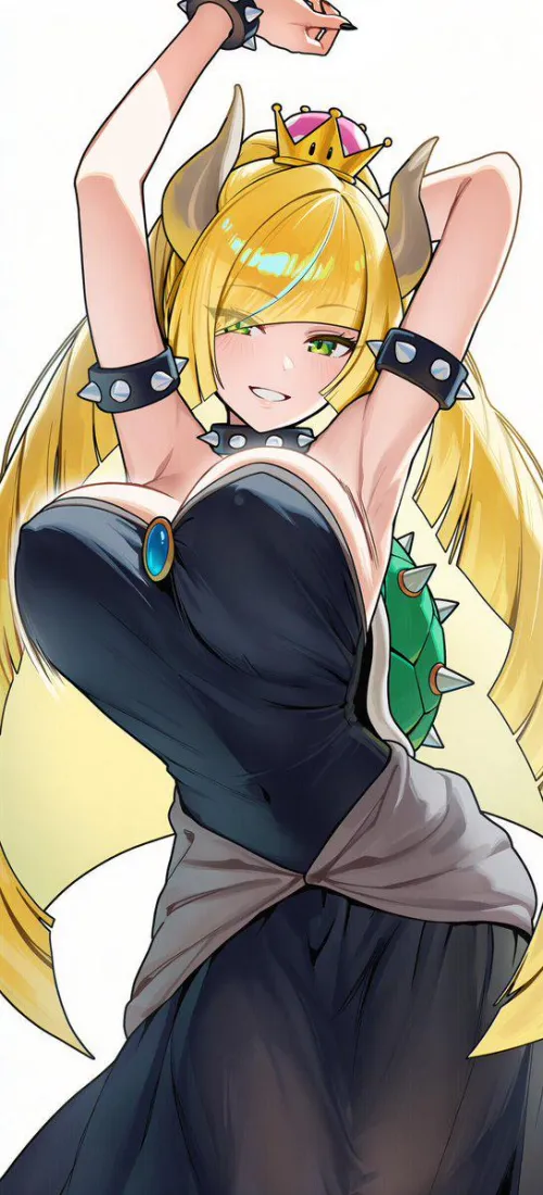 Bowsette Lusamine (circle_ueponzu) by GoddessTamamo