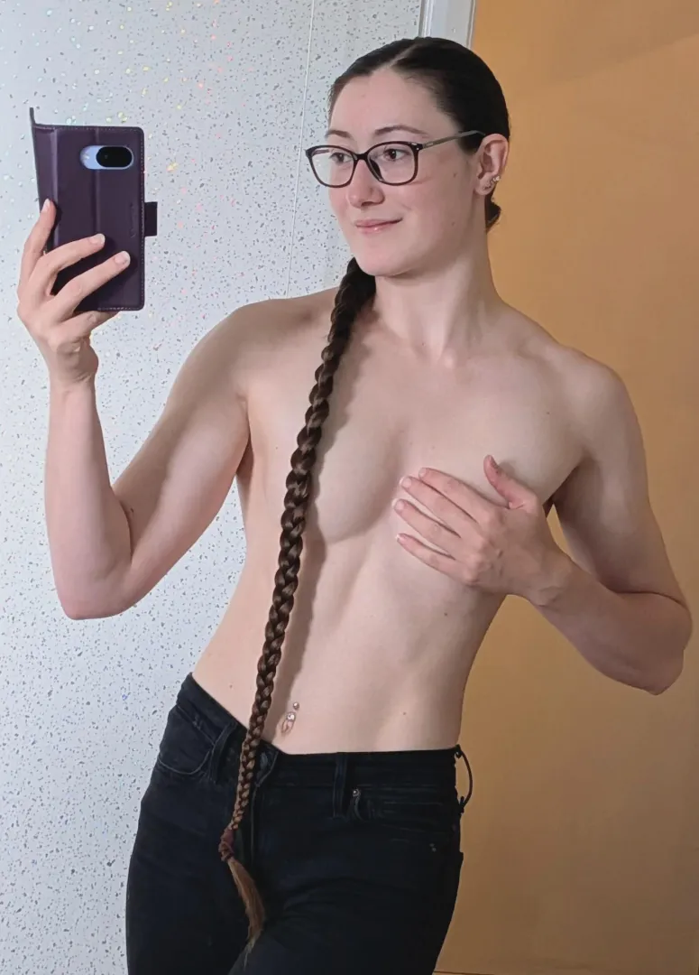 Braid just thick enough to cover them posted by SirenSasha_336