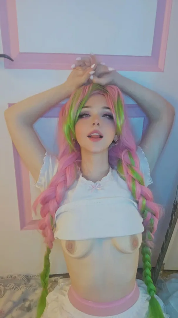 Braided pigtails are cute too posted by Little_Monster211