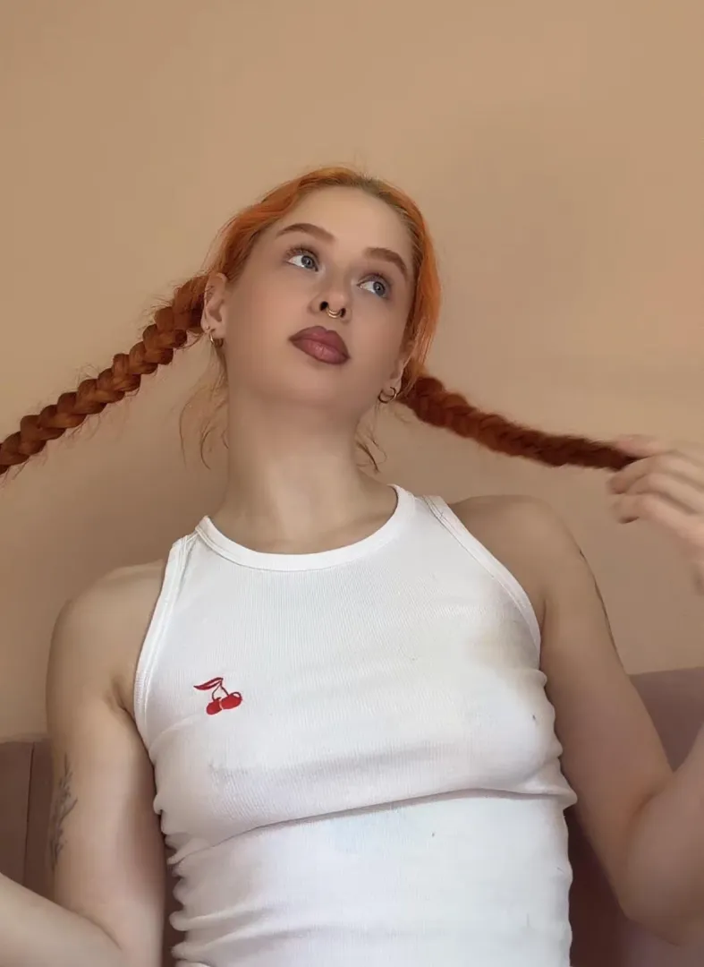 Braids and pokies go together well posted by RedheadFairy03