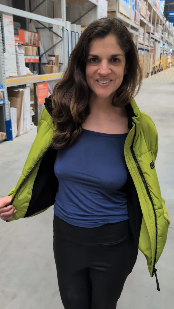 Braless in a hardware store posted by Tulabambula