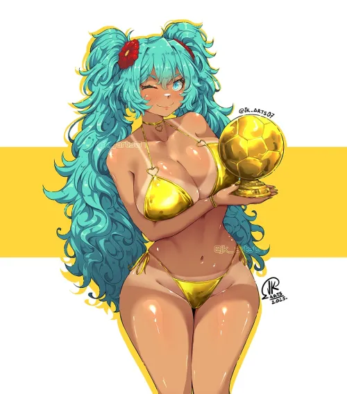 Brazilian Miku (jk arts) [vocaloid] by Terran117