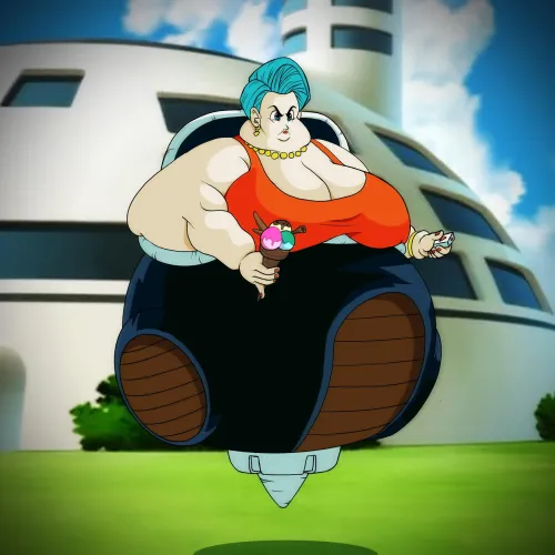 Bulma overflowing! by pear_shaper