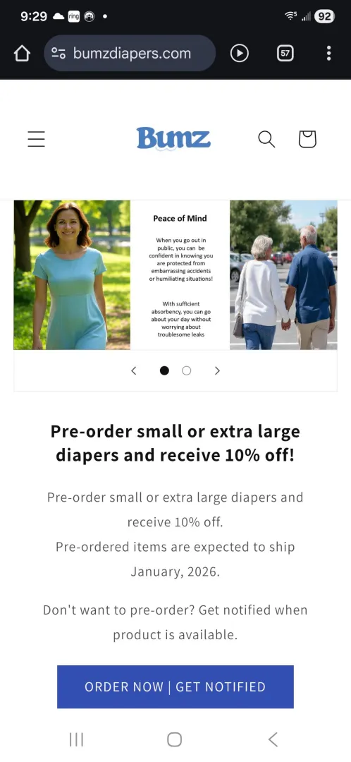 Bumz Diapers posted by FauxPasHusky