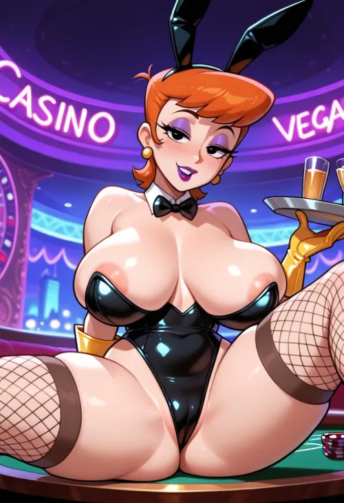 Bunny girl MILF by Top_blueberries