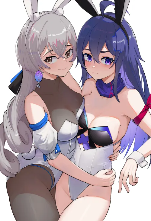 Bunny Seele x Bronya by xSaviour_N