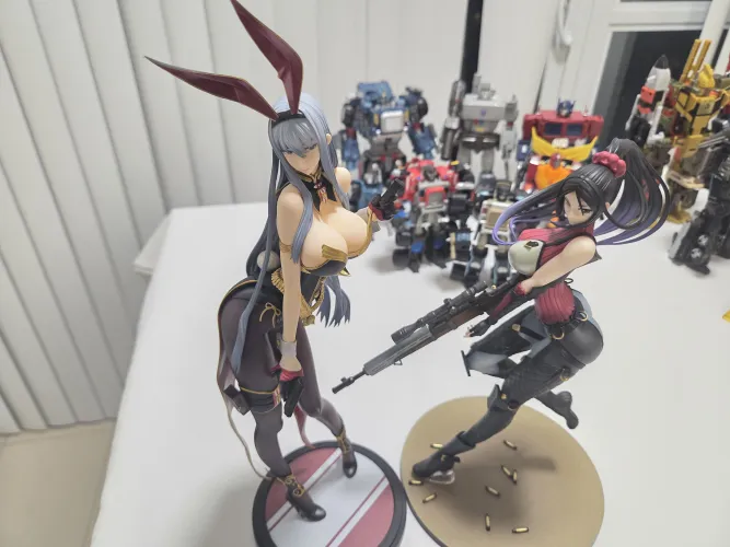 Bunny Selvaria Bles figure featuring Kai [Valkyria Chronicles] by Terran117