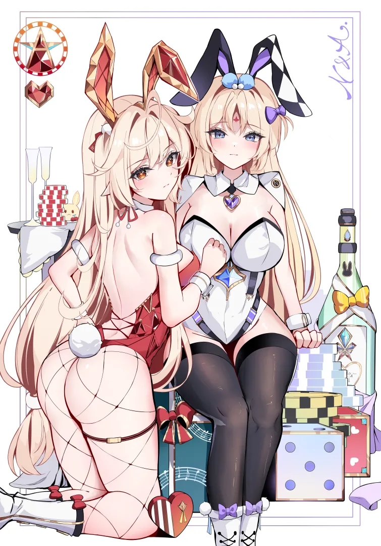 Bunny Team posted by destinyherowolf