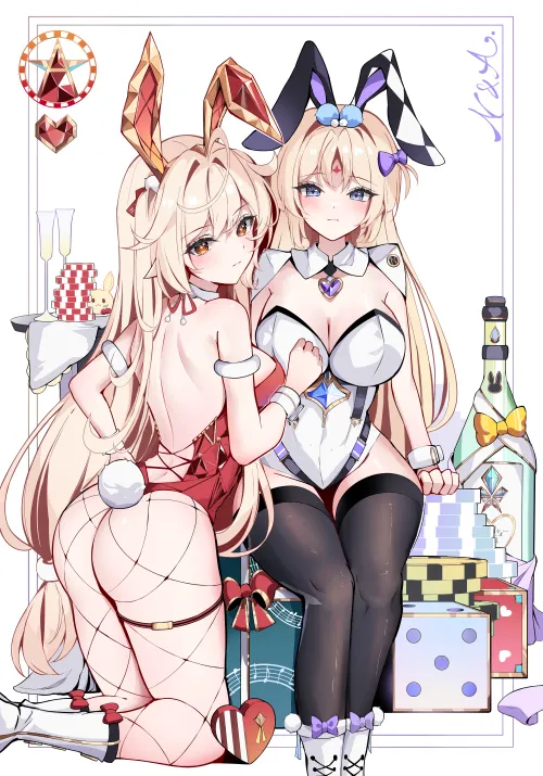 Bunny Team (YENI1871) by destinyherowolf