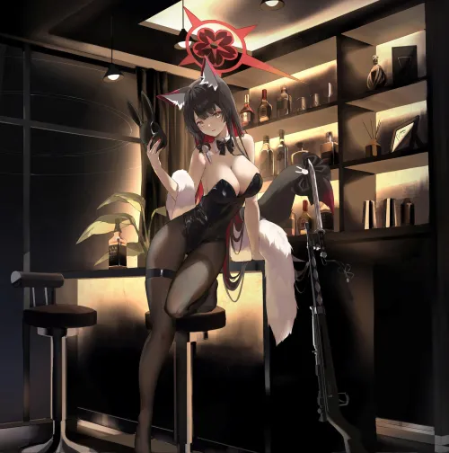 Bunny Wakamo (VAM) [Blue Archive] by llamanatee