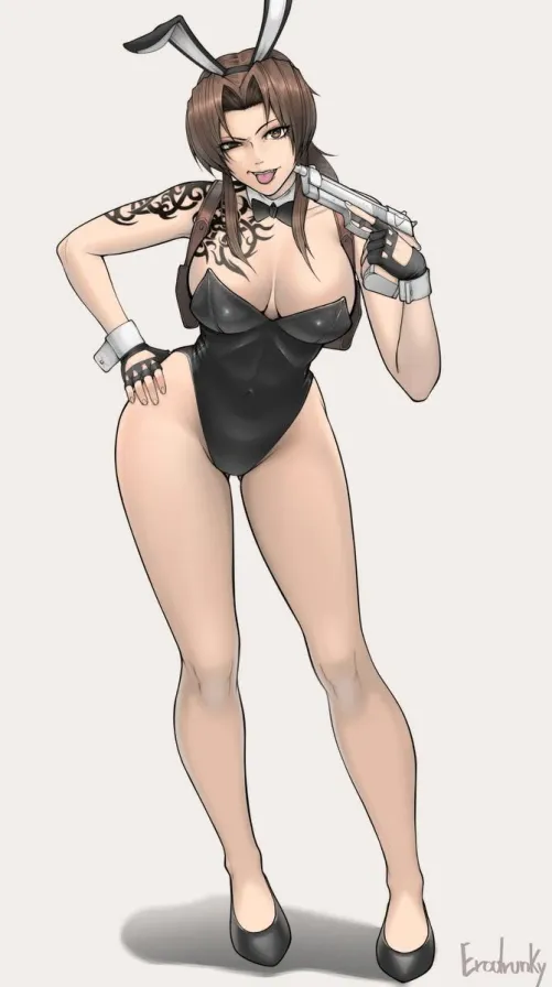 Bunnysuit Revy (Erodrunky) by [deleted]