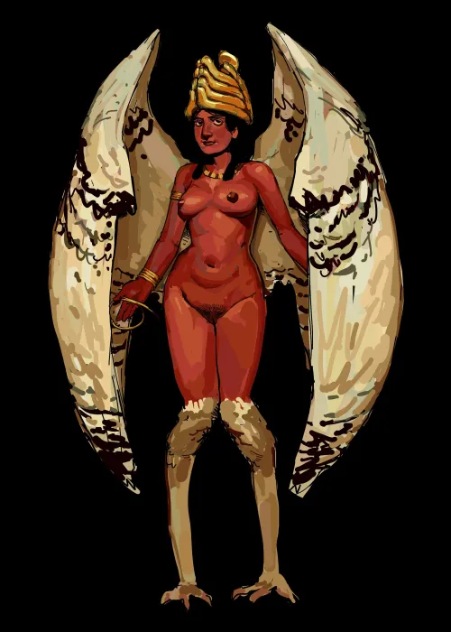 Burney Relief / Queen of the Night by zanzalur by Incubusphantom