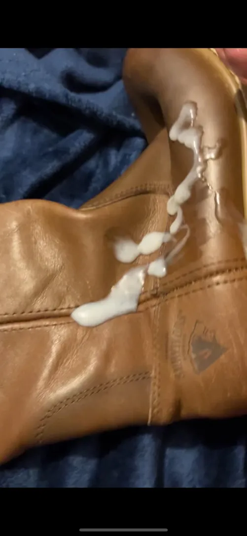 Busted hard again on my boots that started my fetish by Hefty_Employ7752