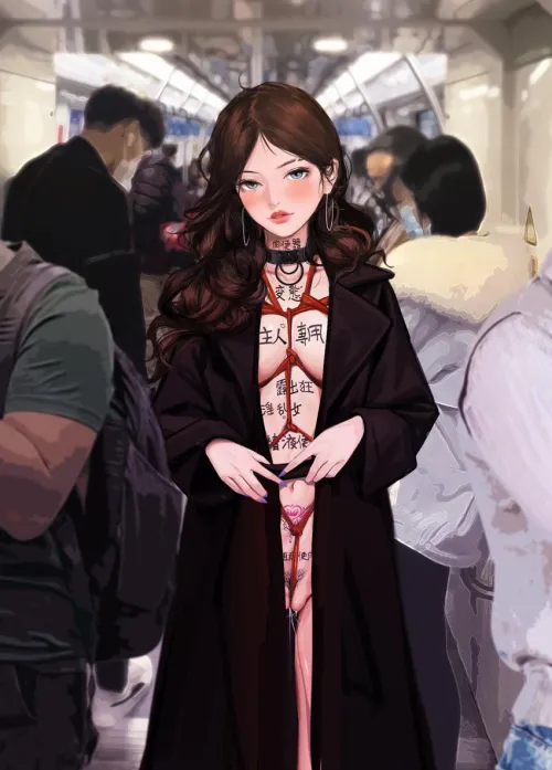 Busy train ride (drizzle_13) by Fut4Queen